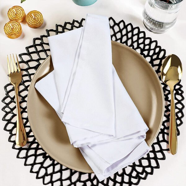 Pure Cotton Solid Color Napkin | GeoWeave