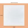 Cotton-Linen Punched Corner Napkin | GeoWeave