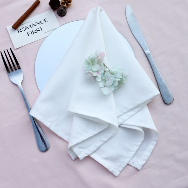 Cotton-Poly Blend Napkin 43×43 cm | GeoWeave