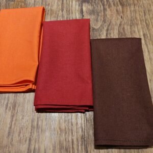 Solid Cotton-Linen Blend Napkin | GeoWeave
