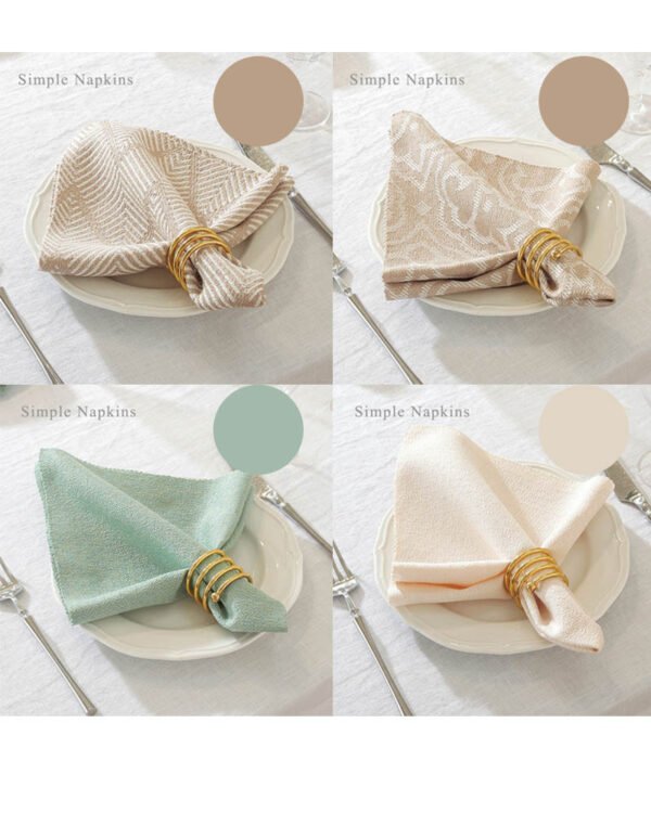 napkin (8) Linen Polyester Napkin | GeoWeave