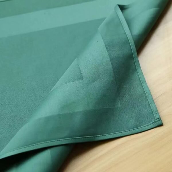 Pure Cotton Satin Border Napkin | GeoWeave