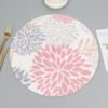 Printed waterproof PP placemat round 38cm