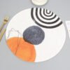 Printed waterproof PP placemat round 38cm