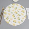Printed waterproof PP placemat round 38cm