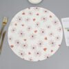 Printed waterproof PP placemat round 38cm