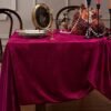 Rectangular Velvet “Ice Flower” Tablecloth | GeoWeave