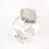 Resin Napkin Ring White Crystals