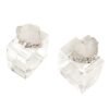 Resin Napkin Ring White Crystals