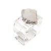 Resin Napkin Ring White Crystals