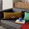 polka dot pillow