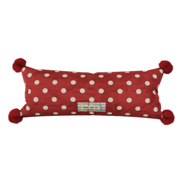 polka dot pillow