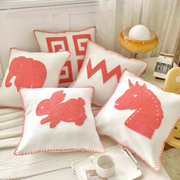 scalloped cushion cover
