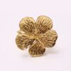 Silver Floral Napkin Ring