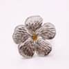 Silver Floral Napkin Ring