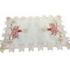 star border embroidered placemat (3) Star border Christmas embroidered placemat