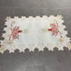 star border embroidered placemat (4) Star border Christmas embroidered placemat