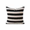 Striped retro cotton linen cushion cover 45x45cm