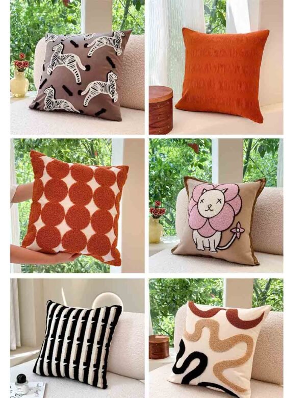 striped velvet cushion (13) striped velvet cushion