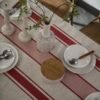 cotton linen rectangle tablecloth