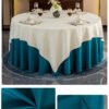 tablecloth (1) Double-Layer Thick Cotton-Linen Round Tablecloth | GeoWeave