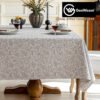 tablecloth (1) French Style Imitation Linen Embossed Tablecloth | GeoWeave