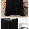 Faux Mink Velvet Rectangular Tablecloth | GeoWeave