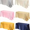 Satin Polyester Tablecloth | GeoWeave