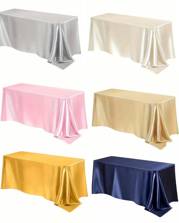 Satin Polyester Tablecloth | GeoWeave