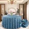 High Precision Jacquard Polyester Tablecloth W2 | GeoWeave