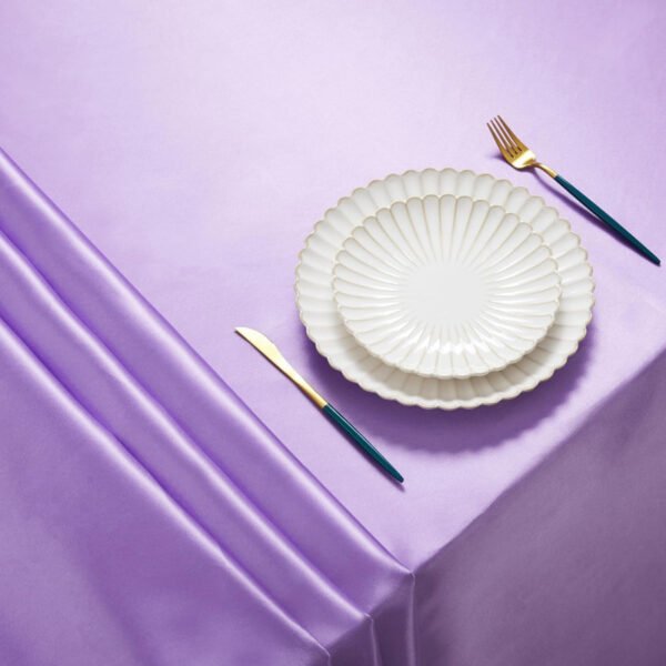 Satin Polyester Tablecloth | GeoWeave