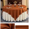 tablecloth (23) Double-Layer Thick Cotton-Linen Round Tablecloth | GeoWeave