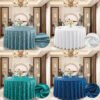 High Precision Jacquard Polyester Tablecloth W2 | GeoWeave