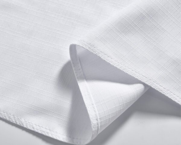 Pure Linen Textured Slub Round Tablecloth