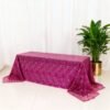 Wave Embroidered Sequin Tablecloth | GeoWeave
