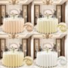 High Precision Jacquard Polyester Tablecloth W2 | GeoWeave