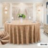 tablecloth (7) Round Jacquard Polyester Tablecloth W4 | GeoWeave