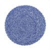 thick cotton ramie placemat (3) Thickened cotton ramie placemat 38cm grey