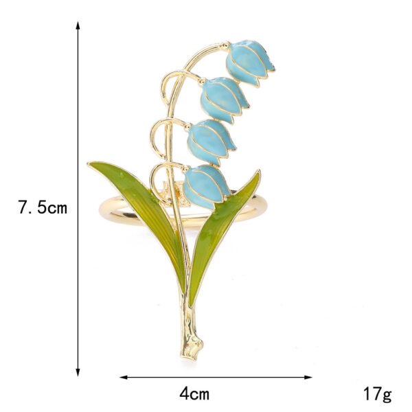 vintage napkin ring (1) Vintage Lily of the Valley Napkin Ring