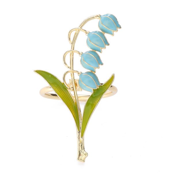 vintage napkin ring (2) Vintage Lily of the Valley Napkin Ring