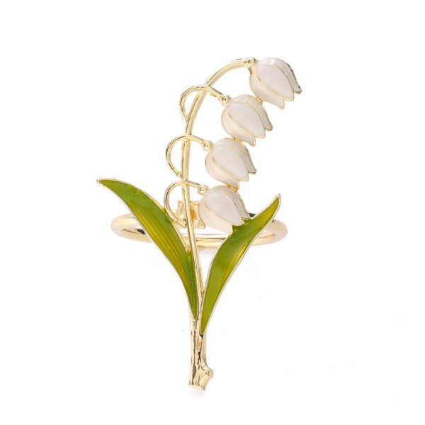 vintage napkin ring (3) Vintage Lily of the Valley Napkin Ring