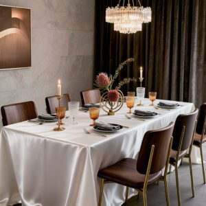 luxury event table linen