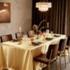 luxury event table linen