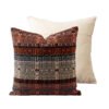 Woven cotton minimalist retro cushion cover 45x45cm