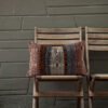 Woven cotton minimalist retro cushion cover 45x45cm