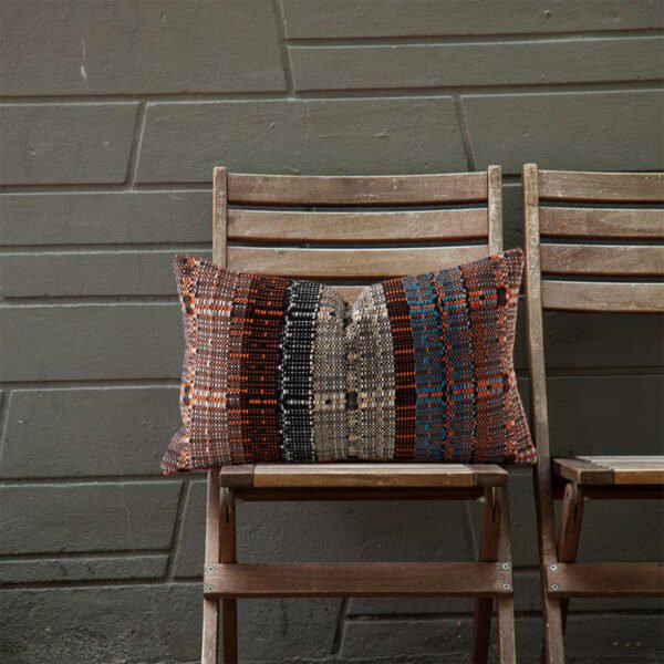 Woven cotton minimalist retro cushion cover 45x45cm