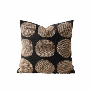 French wabi-sabi textured cushion cover 45x45cm