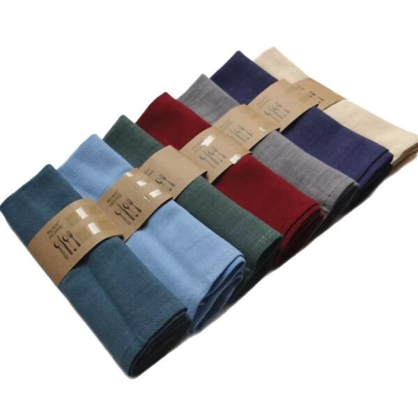 Washed Cotton-Linen Napkin | GeoWeave