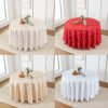 Geometric Foil Printed Polyester Tablecloth | GeoWeave