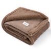 luxury pet bed blankets wholesale (5) Sherpa Flannel Pet Bed Blanket – Luxury OEM Manufacturer